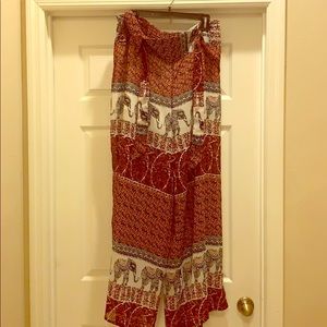 Gorgeous Indian Vibe wide leg pants